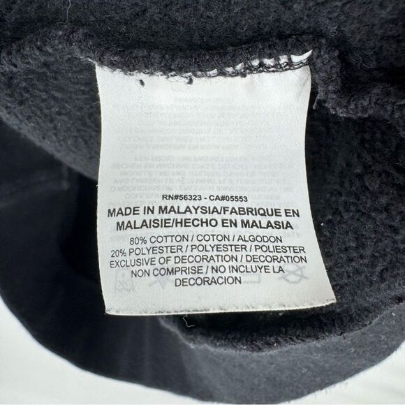 AIR JORDAN Brooklyn Fleece Crew Sweatshirt Black Small - Picture 5 of 8